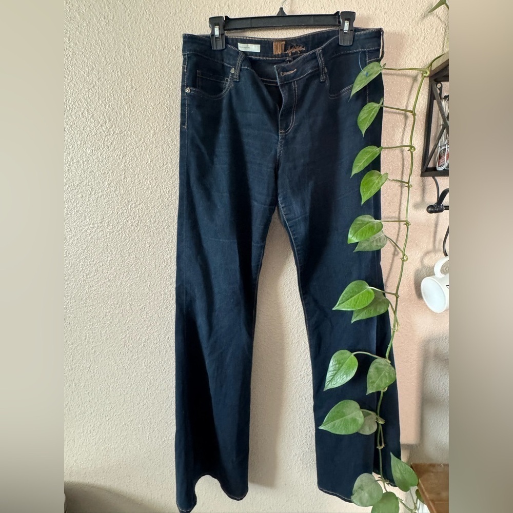 KUT from the Kloth Women's Blue Jeans Ali fit and flare